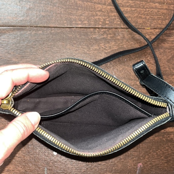 Madewell The Simple Crossbody Bag Black Leather - Picture 3 of 6
